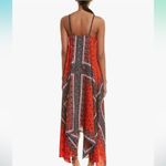 Nanette Lepore  Red and Black Maxi Dress Photo 10