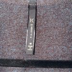 IC Connie K Size M Striped Kimono Longline Cardigan Lagenlook Artsy Blue Size M Photo 3