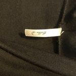 Bella D Black Sweater Dress with Attached Black Belt at Hips Stretch Sz L Size L Photo 11