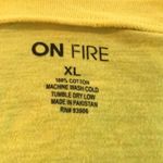 On Fire  football T Shirt Photo 1