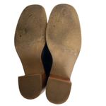 Portland Leather Patina Black Leather Block Heels Zip Up Knee High Boots Sz 8.5 Photo 3