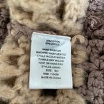 Lulumari  Boho Crochet Tie Front Sweater M/L Photo 5