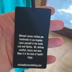 Michael Lauren  Black Teal Racerback 100% Modal Tank Top Size Small Photo 3