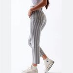 PacSun  Gray Double Stripe High Waisted Straight Leg Jeans 27 Photo 8