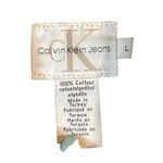 Calvin Klein Blue 100% Cotton Full Zip Denim Jean Jacket Women Sz L Photo 4