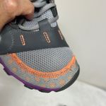 New Balance Gray and Purple Athletic Shoes with Mesh Upper Photo 11