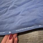 Adidas  Light Purple Cropped Hooded Sweatshirt Photo 4