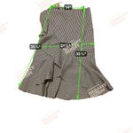 Maitai  Black and White Asymmetrical Skirt Photo 5