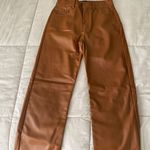 ZARA Faux Leather Pants Photo 1