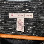 JM Collection Black & White Textured Button Front Blazer Business Classic 16P Photo 9