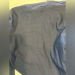 Aerie high neck halter T back navy white striped swim bikini size Medium Photo 7