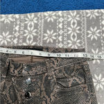 J Brand Lillie High Rise Skinny Coated Snakeskin In BOA Size 27 Photo 9