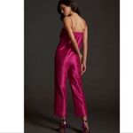 Anthropologie Hutch Satin Bow-Tie Jumpsuit NEW Size Medium Photo 1
