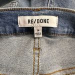 RE/DONE NWT  Women's 70s Stove Pipe Jeans Size 28 Blue Straight Leg Denim Photo 4