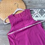 Lululemon  sculp tank in dark‎ pink/purple Women’s Size 6 Photo 4