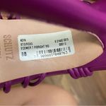 Schutz NEW  Adin Leather Lace Up Heel Sandals‎ Size 8B Photo 5