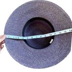 Cloche Hat Purple Fedora Cap Wide Brim Wool Felt Bow Knot Hat Photo 5