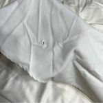 La Femme White Low V Back Jersey with Train Gown Dress 2 30458 Photo 14