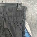 Free People Movement Womens Size Large boxer style Shorts Blue and Black Nylon Photo 3