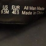 Circus by Sam Edelman Circus Sam Edelman Black Faux Leather Platform Ankle Strap Heels Womens Size 9.5 Photo 5