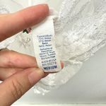 Vintage Cup & Body Lace Sheer Teddy White Size‎ XS/S Photo 4