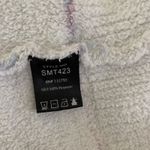 POL  White Button Cardigan Soft Luxe Lounge Cozy Large Photo 3