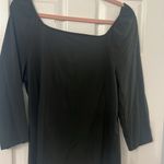 Loft Dark Green Fitted 3/4 Sleeve Blouse Photo 2