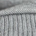 The Limited  Gray Cropped Cardigan Sweater with Sparkle Thread Photo 4