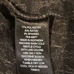 Worthington XL Puffed Sleeve Dress Shirt Gray Jacquard Stretch New NWT  Photo 6