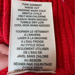 Philosophy NWT Cherry Red Viscose Blend Cable Knit Sweater Old Money - Medium Photo 3