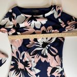 Laundry by Shelli Segal  Floral‎ Ruffle Flounce Hem Dress Size 2 Tropical Office Photo 7