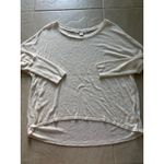 Bar III  Shirt Womens Medium White Long Sleeve Capsule Minimalist‎ Luxury Photo 3