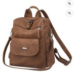 ZTTD Anti Theft Travel Bookbag Brown Photo 0