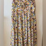 Old Navy  Floral Maxi Dress Sleeveless Tiered Summer Sundress Size L Photo 6