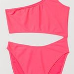 H&M Pink cut out one piece Photo 0