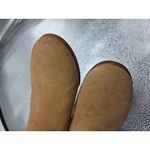 Jack Rogers  Peyton Whipstitch Ankle Boots Chestnut Chelsea Stacked Heel Size 6M Photo 7