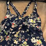 Oh Baby by Motherhood Tankini, size Medium Blue Photo 2