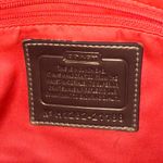 Coach Y2K  21188 Signature C Poppy Khaki Multicolor Logo Canvas Leather Trim Bag Photo 11