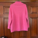 Free People Candy Pink slouchy thermal pullover Small Photo 3
