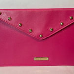 Juicy Couture  Hot Pink Studded Envelope Clutch - NWOT Photo 0