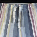 Victoria's Secret  Stripe White Pink Blue Pajama Pants Size XS EUC #5893 Photo 3