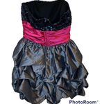 Xtraordinary Gray Pink Strapless Party Formal Mini Dress Size 11 Photo 1