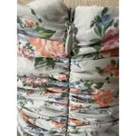 House Of CB  London Kara Pleated Cotton Dress With Floral Print Size 1+/ 10-12 Photo 6