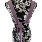 Dazy Cropped Tank Top Beach Coastal Vacation Purple Size M Photo 1