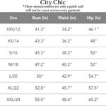 City Chic NWT ‎ Frill Shoulder Dress In Teal Size L (20) Photo 9