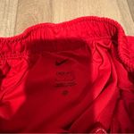 Nike  Dry Tempo Running Shorts Red White Black Small Photo 3