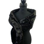 Simply Vera Women's Black Fuzzy Scarf Photo 0
