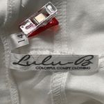 Lulu B Floral Embroidered Pants‎ White 14 Photo 9