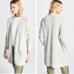 Free People  Gray Phantom Cozy Wool Blend Mid Length Oversized Cardigan M Photo 1