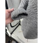 GapFit Womens Quilted Heather Grey black Pullover Sweater Size Small Photo 9